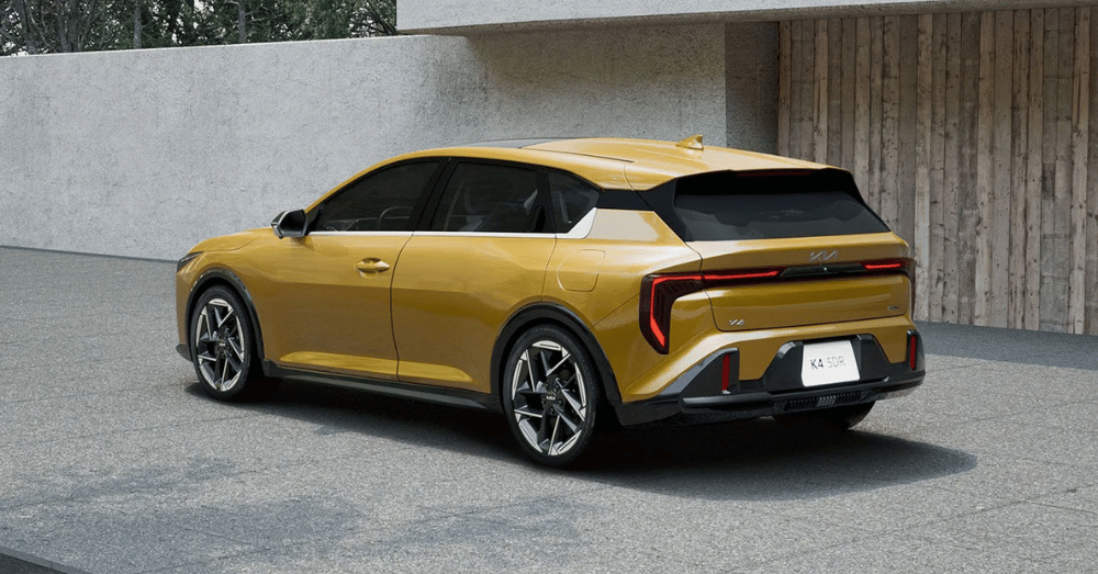 Kia Brings Back the Manual Wagon, But Americans Can't Have It - yellow k4 wagon